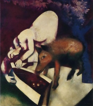 マルク・シャガール Painting - マルク・シャガールの「水飲み場」